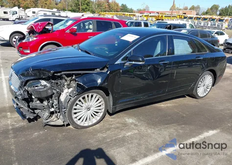 2017 Lincoln Mkz Reserve z USA, uszkodzony, nr VIN 3LN6L5E95HR641447